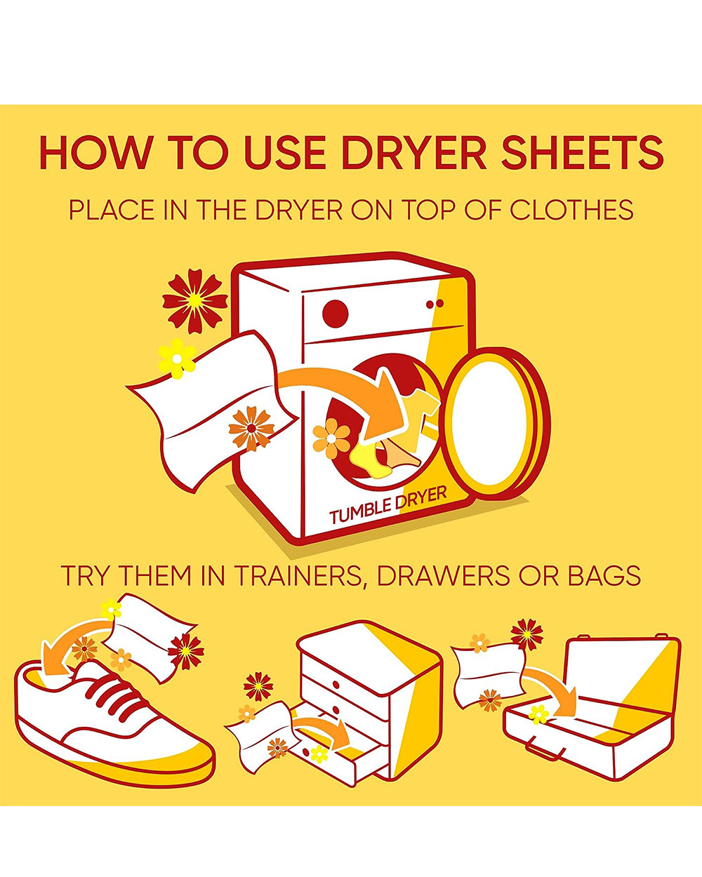 Lenor 34 Dryer Sheets Summer Breeze