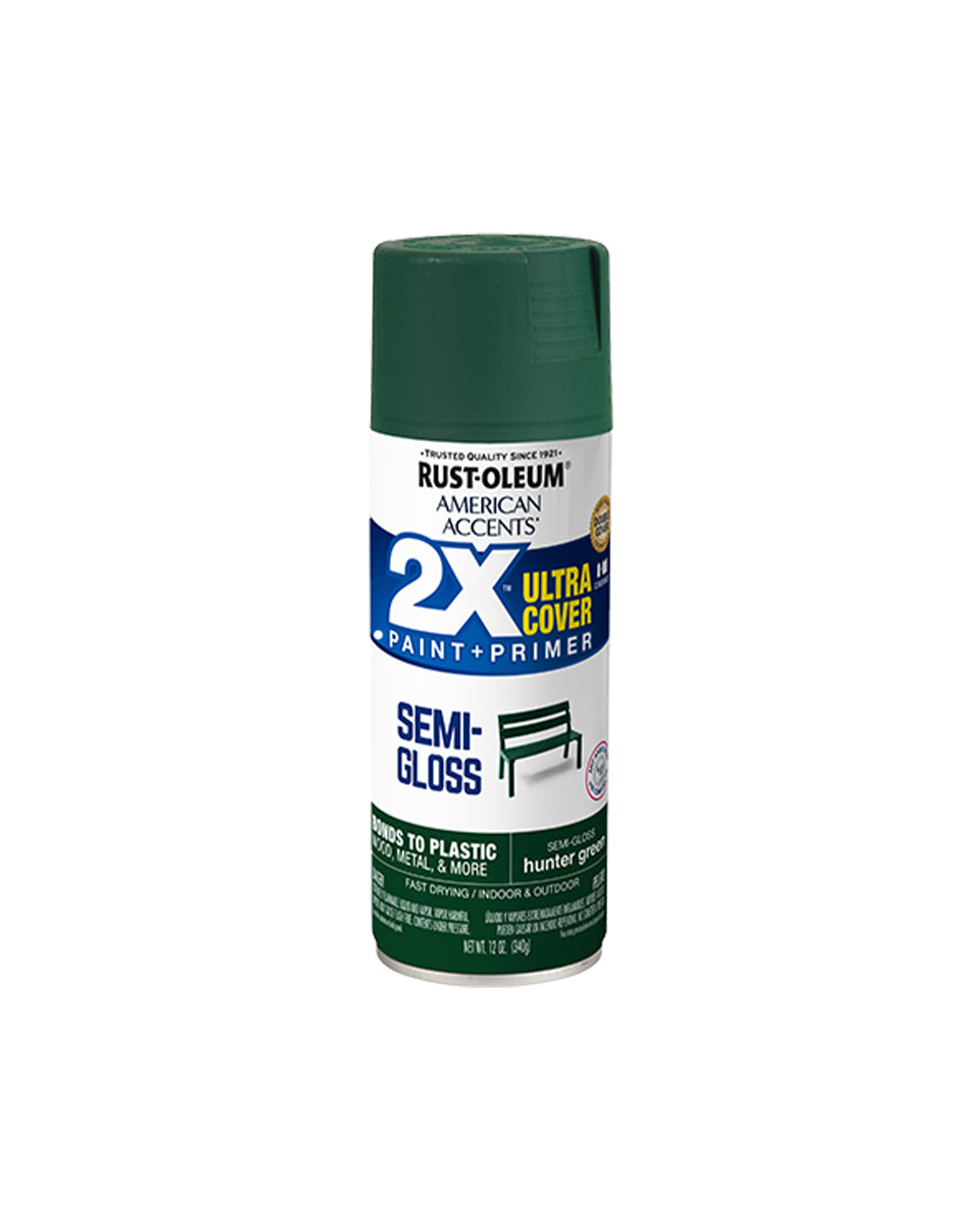 Rustoleum American Accent 12oz Hunter Green S-G