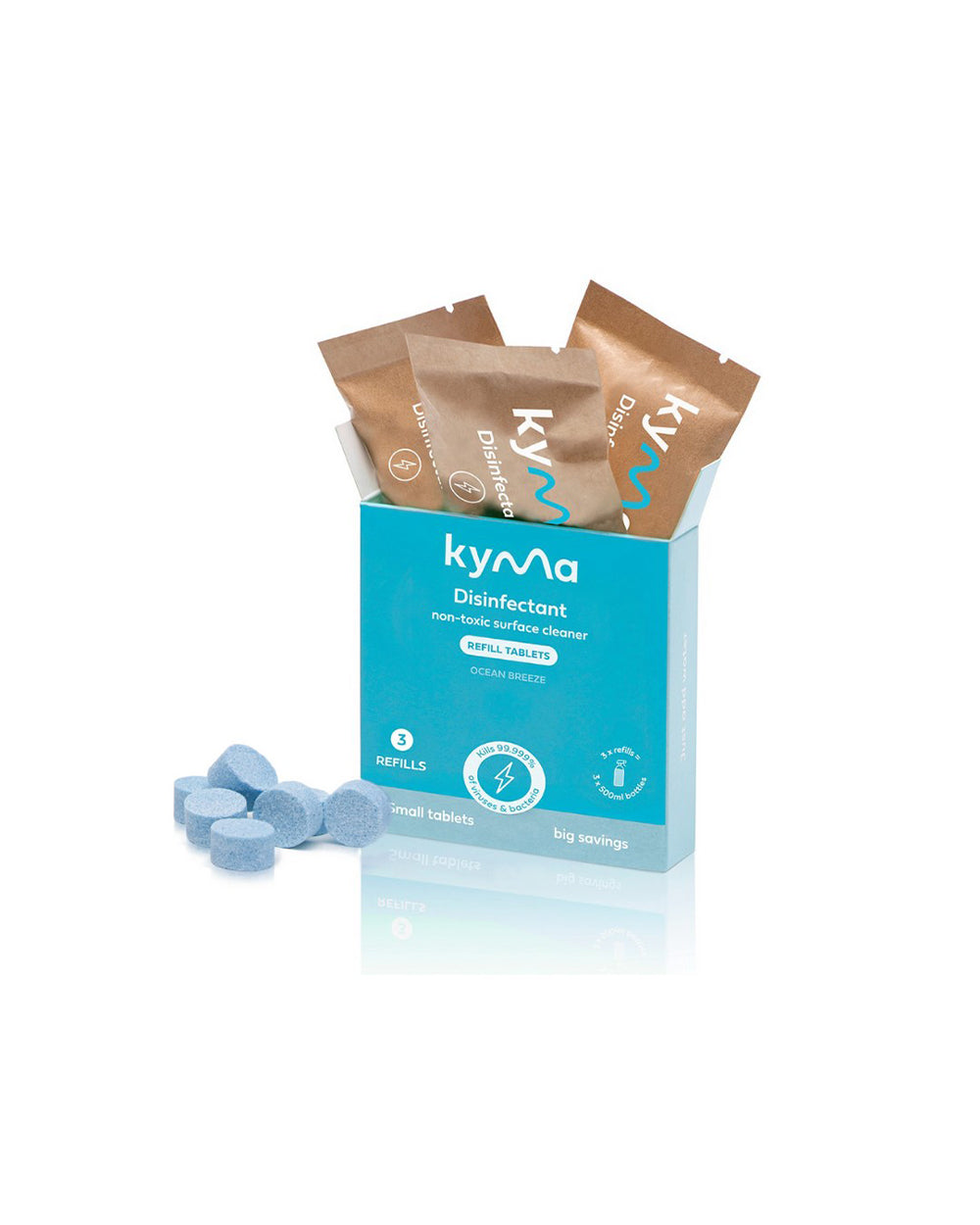 Kyma 1.5 Liter Disinfectant Refill Tablets