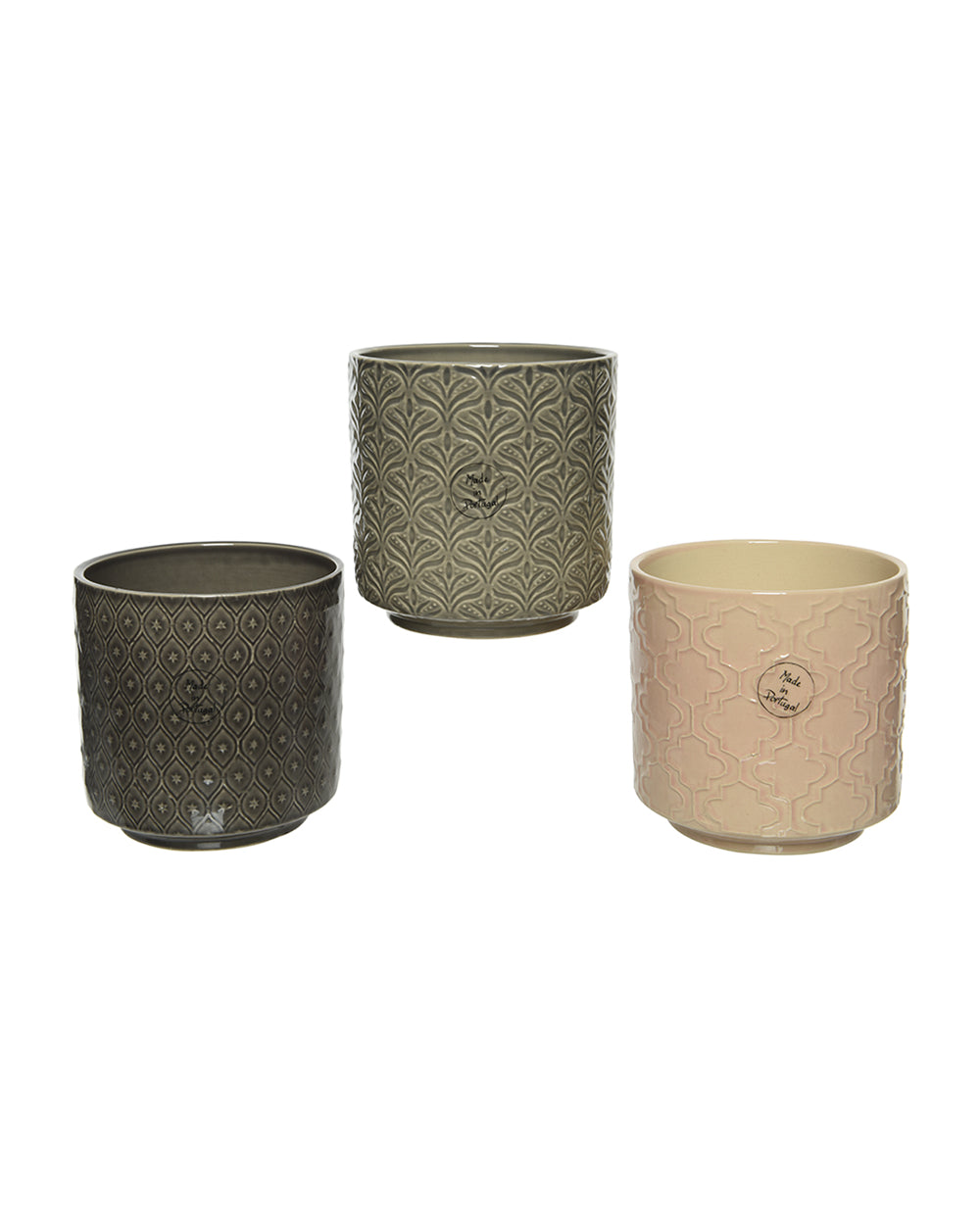 Kaemingk Decoris Planter Stoneware Assorted 1 Piece
