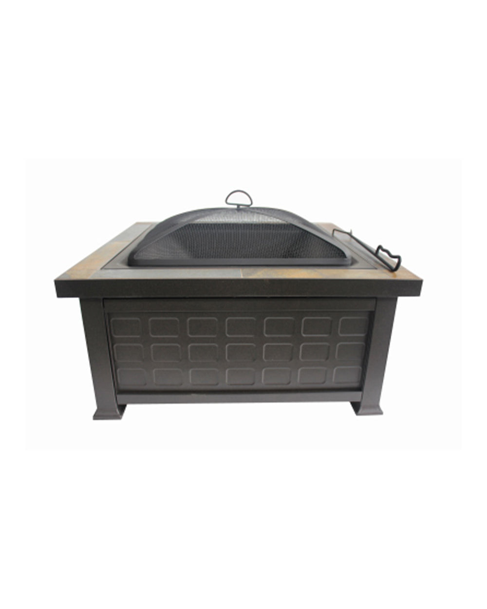 FSC Fire Pit Wood Burning Slate Top