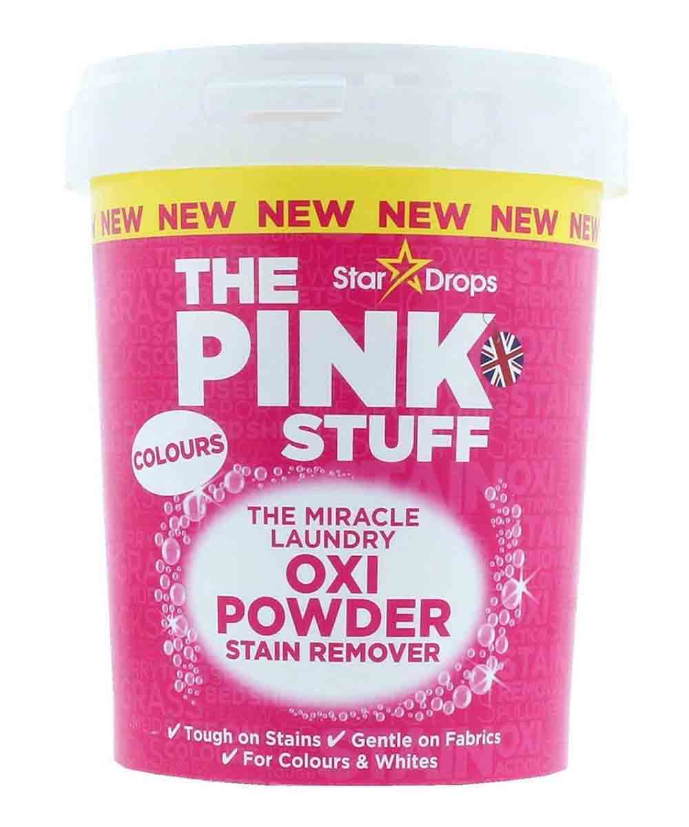 Pink Stuff Miracle Laundry Oxi Powder Stain Remover for Colors 2.2lbs