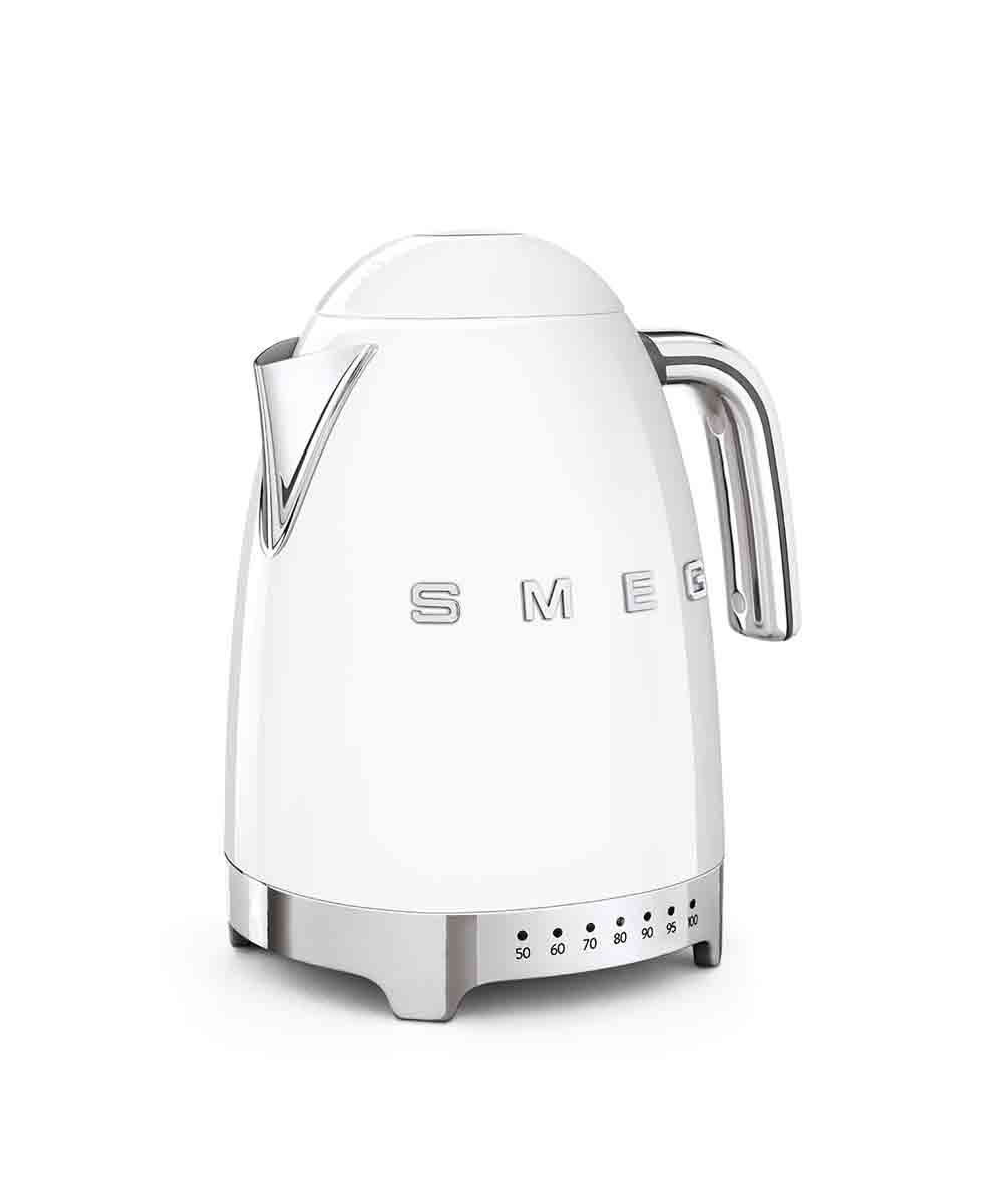 Smeg Variable Temperature Kettle 1.7 Liter White