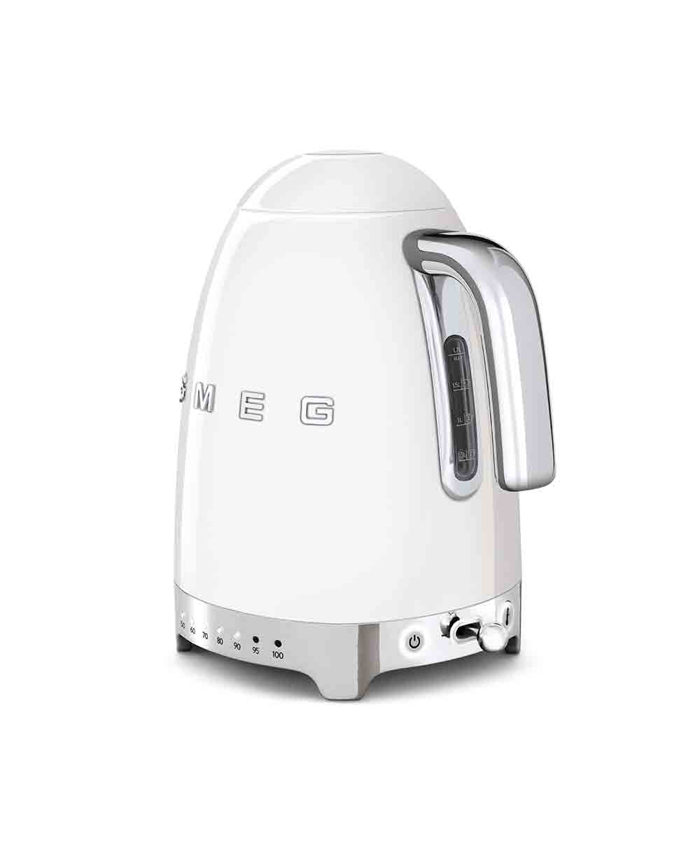 Smeg Variable Temperature Kettle 1.7 Liter White