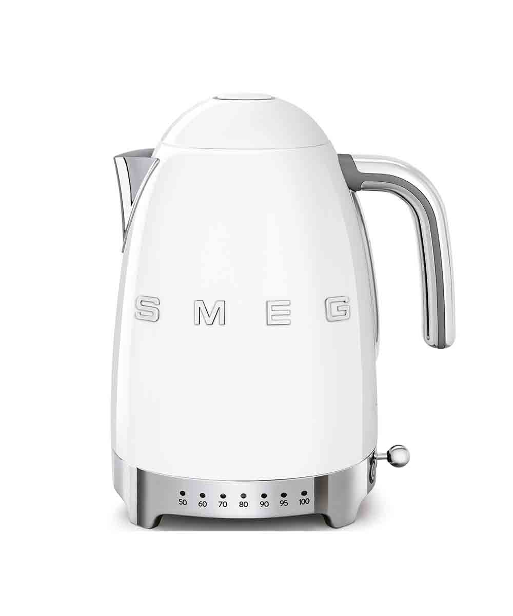Smeg Variable Temperature Kettle 1.7 Liter White
