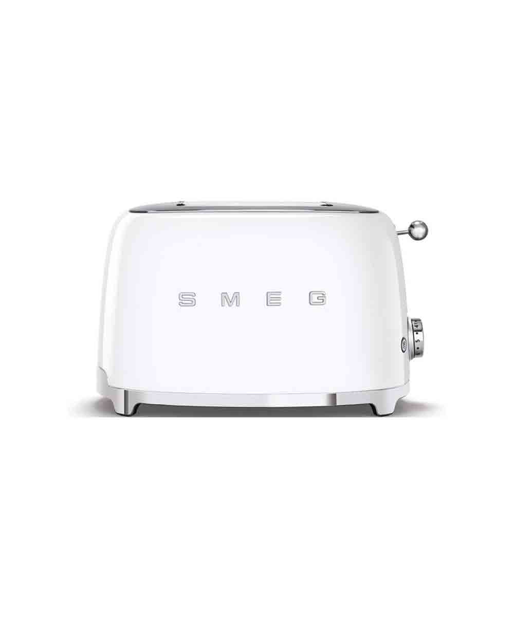 Smeg Retro Style Aesthetic 2 Slice Toaster 950W White