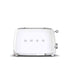 Smeg Retro Style Aesthetic 2 Slice Toaster 950W White