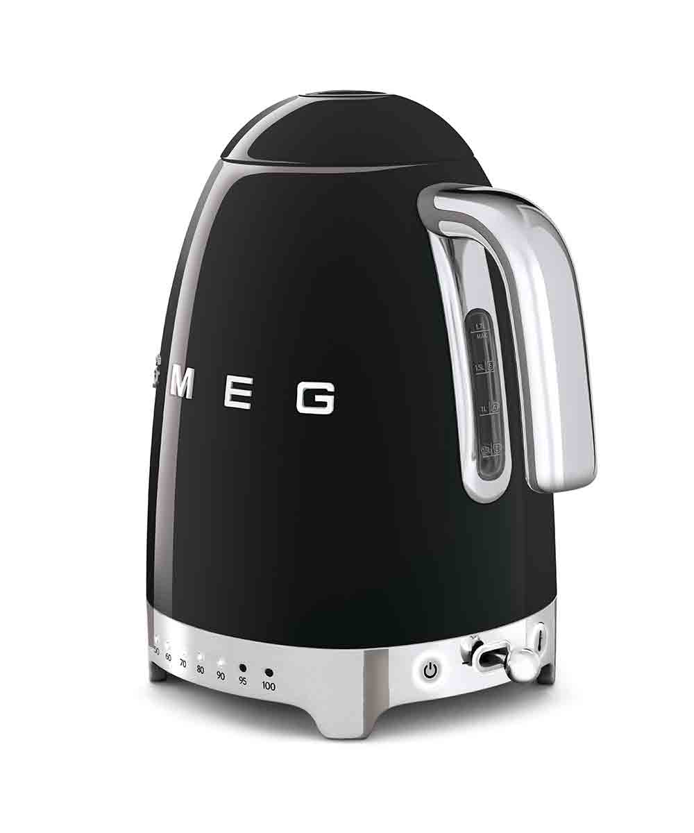 Smeg Variable Temperature Kettle Black