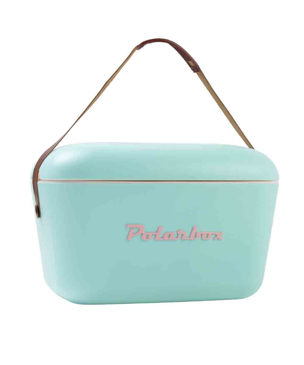 Polarbox 20 Liter Classic Cooler Box Cyan, Baby Rose