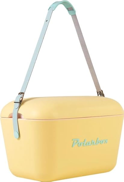 Polarbox 20 Liter Pop Cooler Box Yellow, Cyan