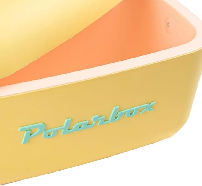 Polarbox 20 Liter Pop Cooler Box Yellow, Cyan