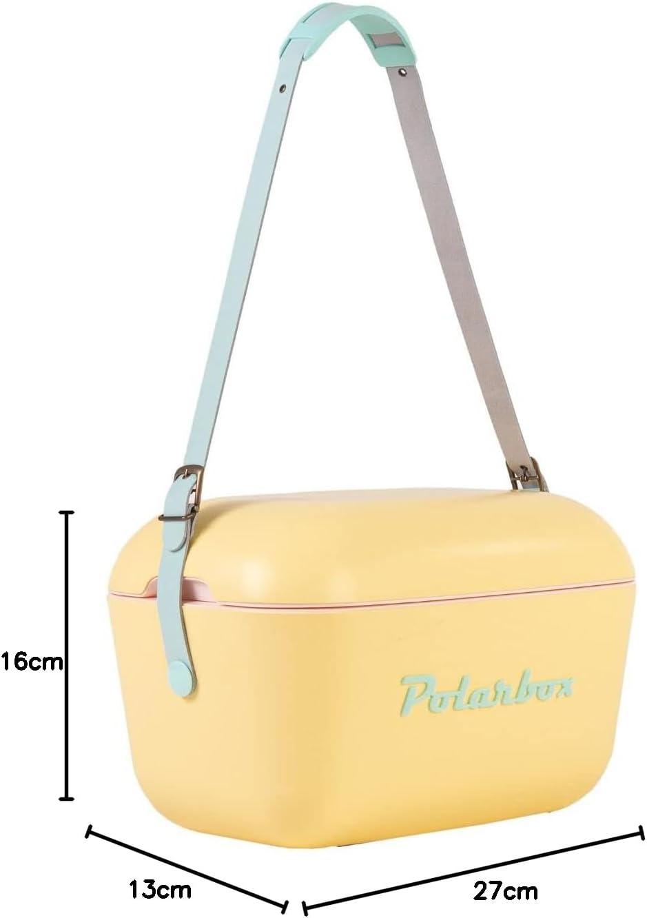 Polarbox 20 Liter Pop Cooler Box Yellow, Cyan