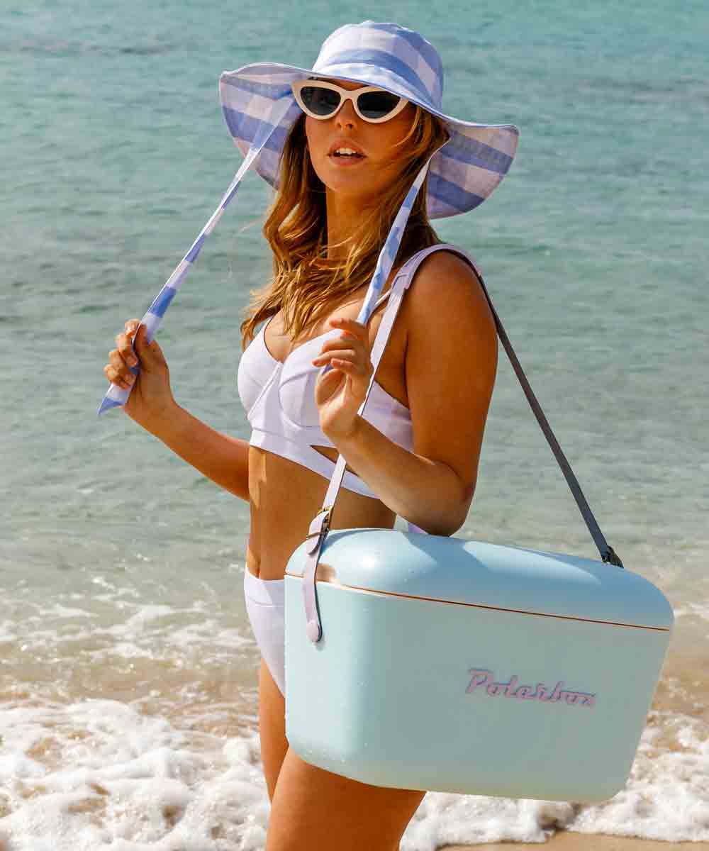 Polarbox 20 Liter Pop Cooler Box Sky Blue, Baby Rose