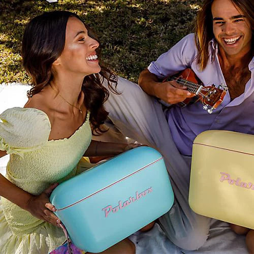 Polarbox 12 Liters Classic Cooler Box Orange Sorbet - Pink