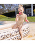 Swim Essentials Beige Leopard Printed Paddling Pool 211cm