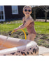Swim Essentials Beige Leopard Printed Paddling Pool 211cm