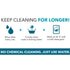 Beldray No Chem 3PK Clean Sponge Pads