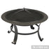 Elite Fire Pit with Lid & Poker D76Cm x H53 cm