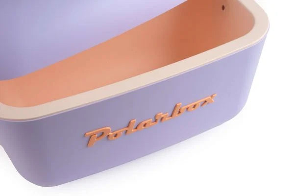 Polarbox 12 Liters Pop Cooler Box Lilac - Orange