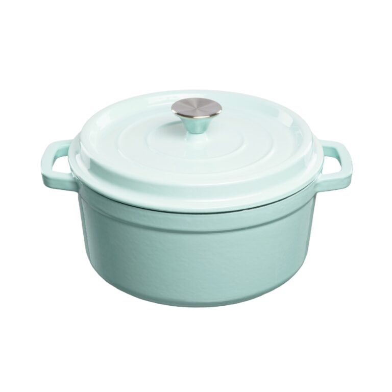 Grand Feu Cast iron pot Grand Feu 4.7 L (light blue)