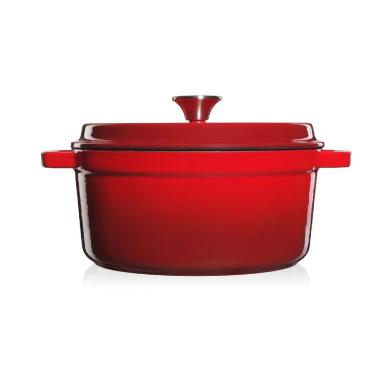 Grand Feu Cast iron pot Grand Feu 4.7 L (Red)