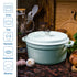 Grand Feu Cast iron pot Grand Feu 3.5 L (light blue)