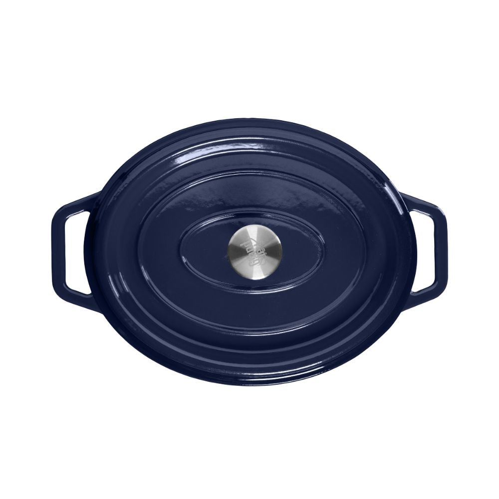 Grand Feu Cast iron pot Grand Feu 3.5 L (Blue)