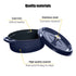 Grand Feu Cast iron pot Grand Feu 3.5 L (Blue)