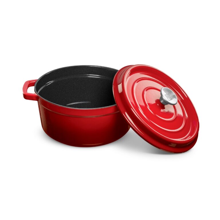 Grand Feu Cast iron pot Grand Feu 3.5 L (Red)
