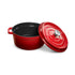 Grand Feu Cast iron pot Grand Feu 3.5 L (Red)