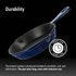 Grand Feu Cast iron frying pan Grand Feu 15.5 cm (Blue)