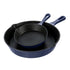 Grand Feu Cast iron frying pan Grand Feu 25 cm (Blue)