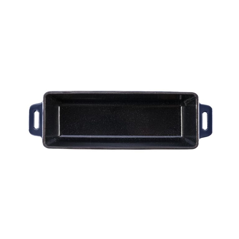 Grand Feu Cast iron baking dish with lid Grand FEU 1.7 L (Blue)