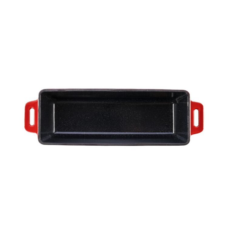 Grand Feu Cast iron baking dish with lid Grand FEU 1.7 L (Red)