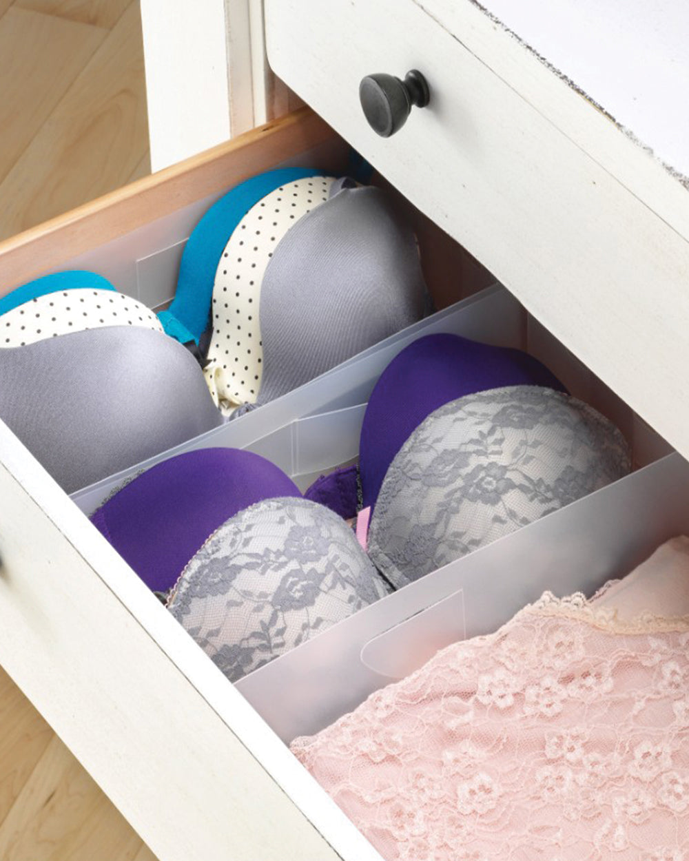 Whitmor Medium Drawer Organizer Set of 2 Pieces
