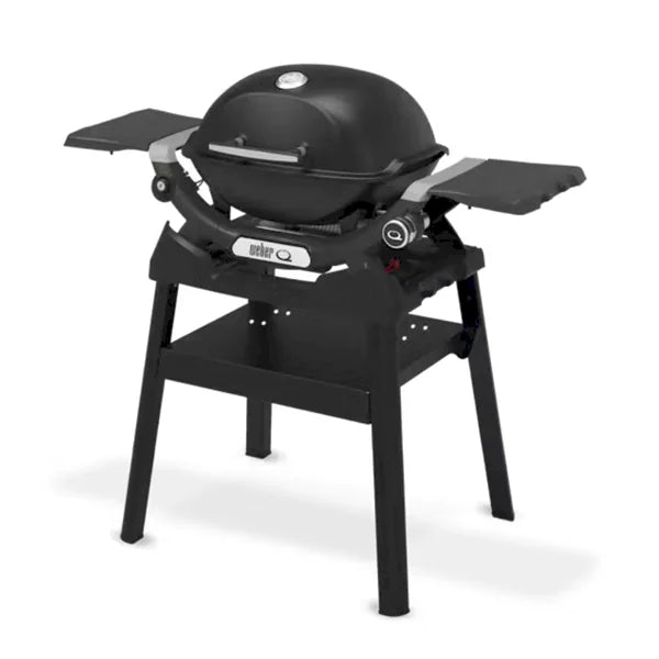Weber Q 1200N Gas Barbecue with Side Tables and Compact Stand