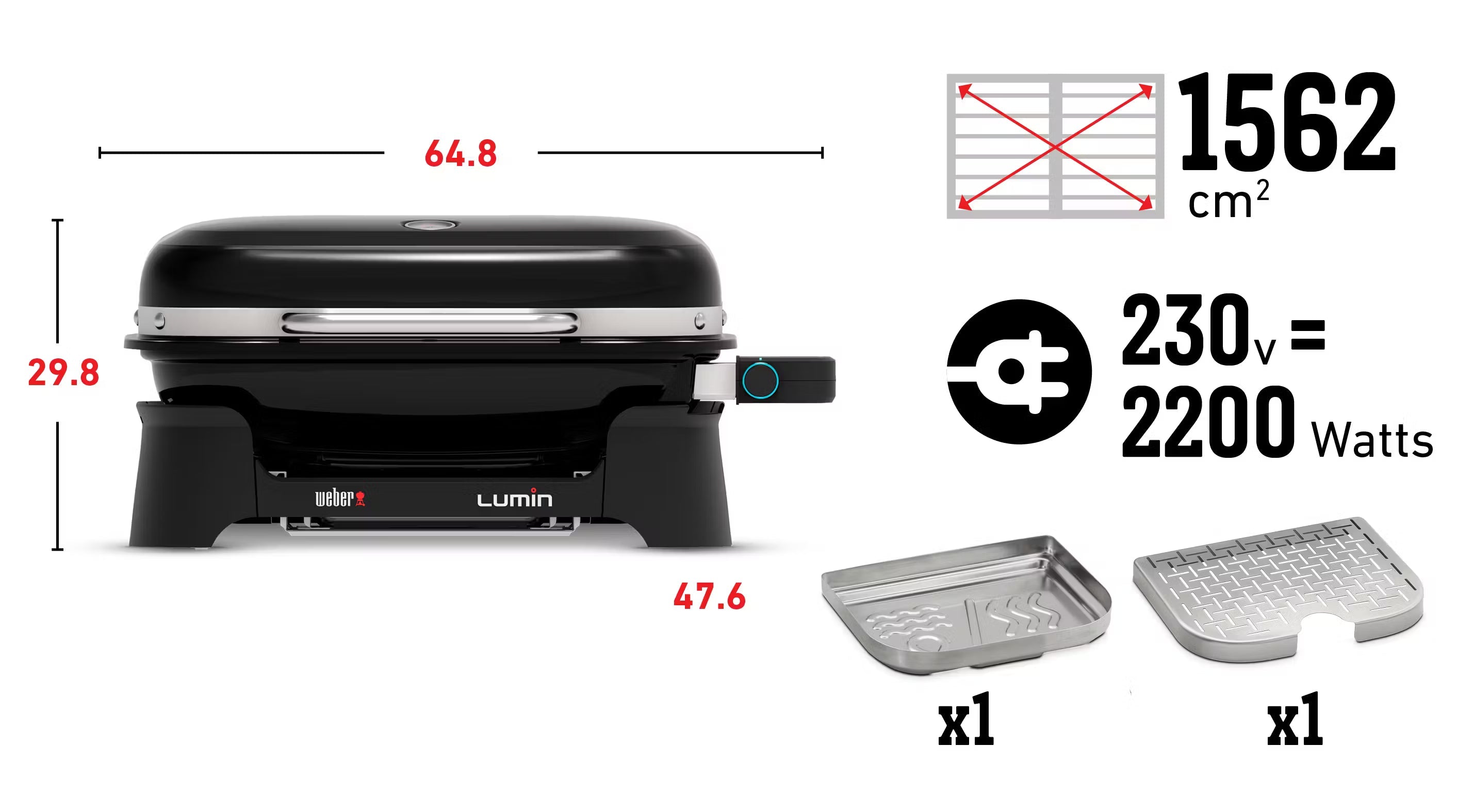 Weber Lumin Electric Barbecue