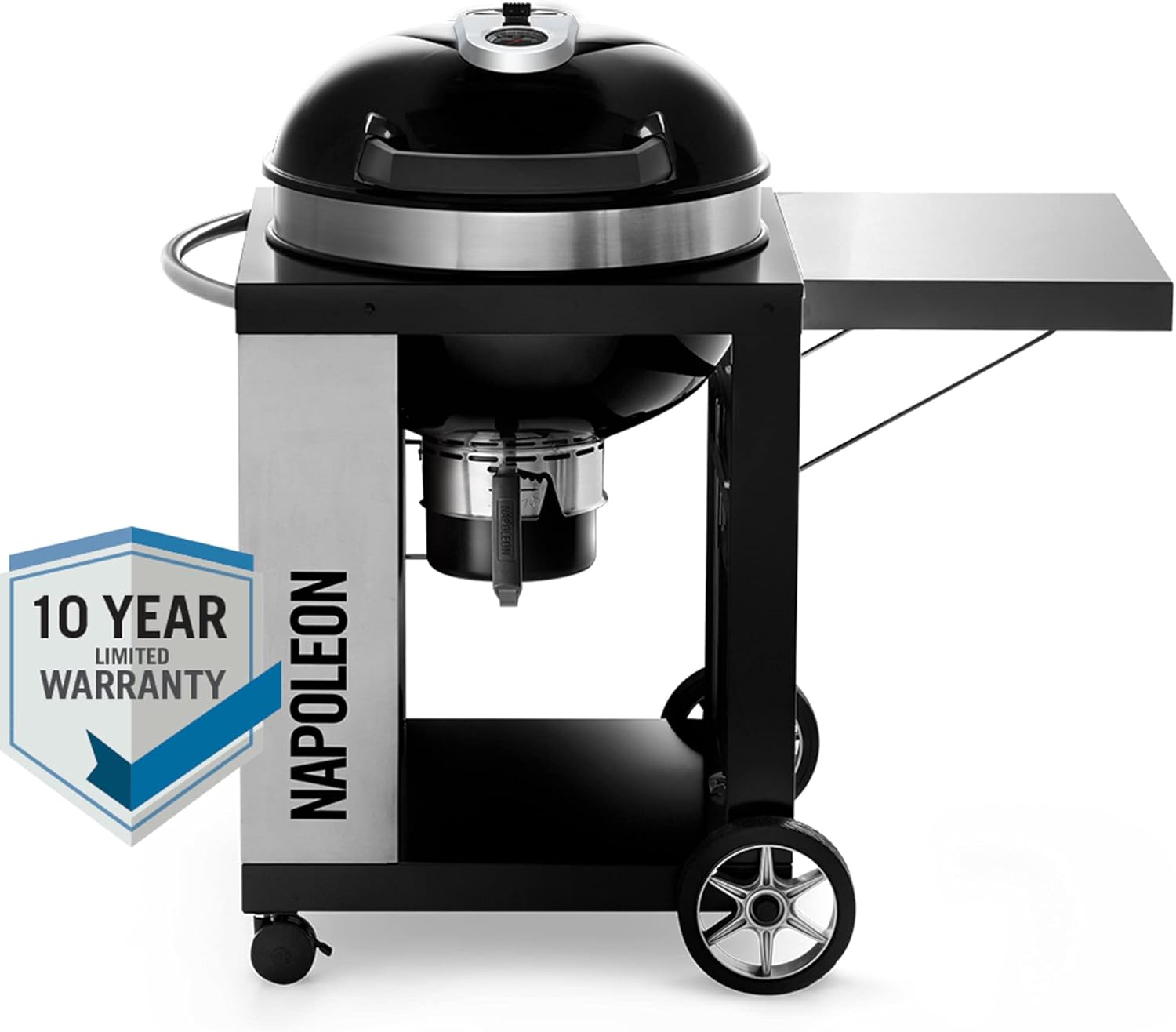 Napoleon 22" Pro Cart Charcoal Kettle Grill
