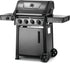 Napoleon Freestyle 425 Propane Gas Grill With Range Side Burner, Graphite