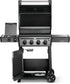 Napoleon Freestyle 425 Propane Gas Grill With Range Side Burner, Graphite