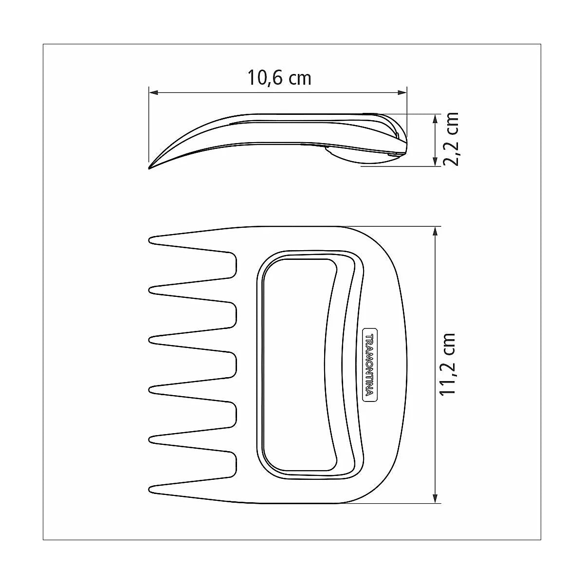 Tramontina 2 Pcs Multipurpose Claws