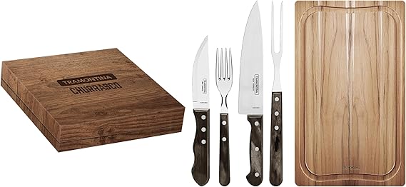 Tramontina Ww 15 Pcs Barbecue Set Polywood