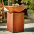 OFYR Classic Corten 100 Wood-Fired Outdoor Grill & Fire Pit – Premium Steel BBQ Plancha Cooking Station