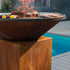 OFYR Classic Corten 100 Wood-Fired Outdoor Grill & Fire Pit – Premium Steel BBQ Plancha Cooking Station