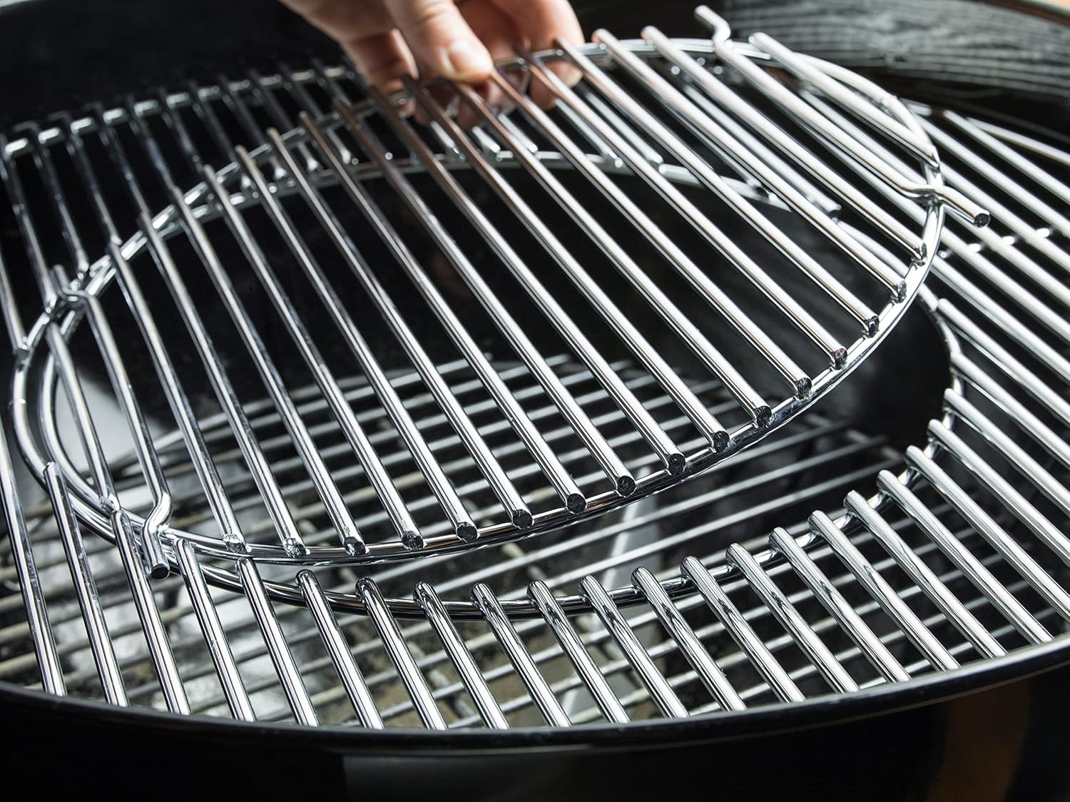 Weber Master Touch Charcoal Grill 22 inch Spring Ivory