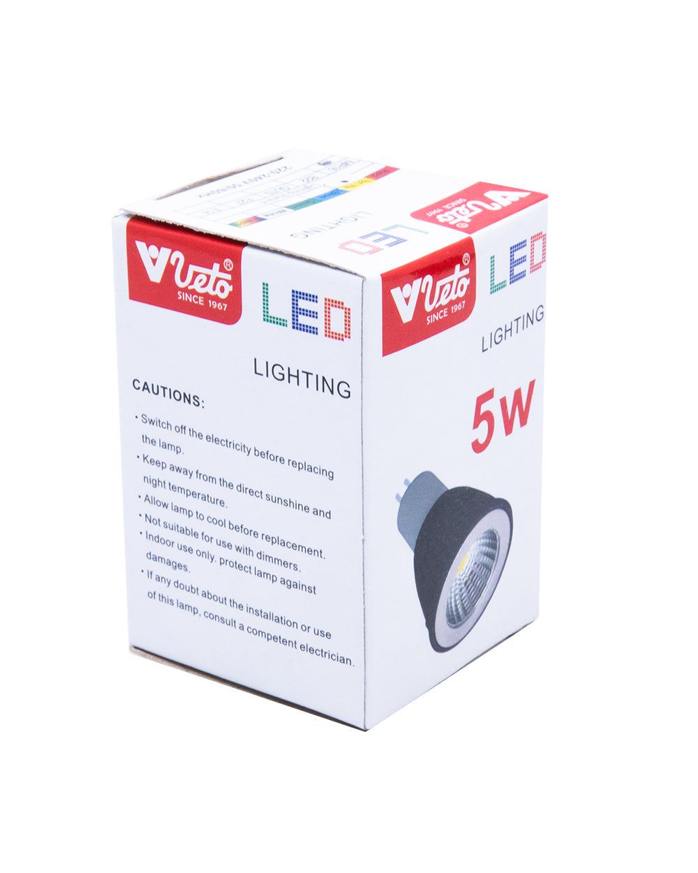 Veto Cob Light 5 Watts Warm White
