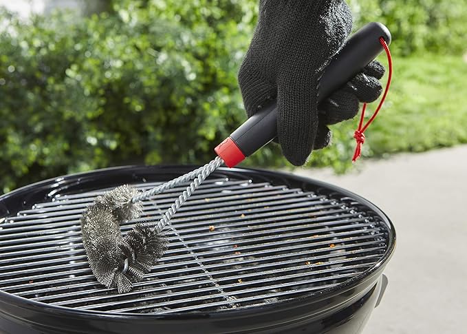 Weber 12" Three-Sided Grill Brush