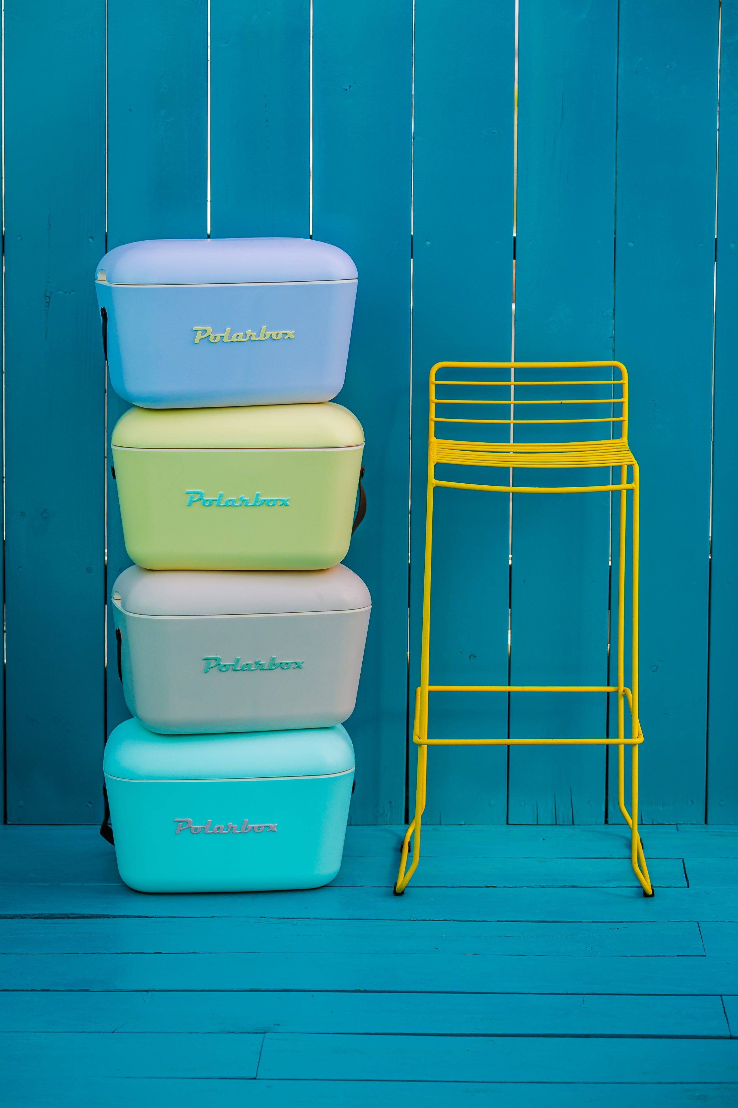 Polarbox 20 Liter Classic Cooler Box Cyan, Baby Rose