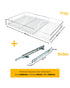 Tansel Pantry Pull Out Drawer with Slides - L 696 x H 100 x W 485 mm