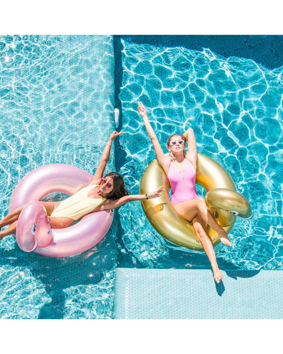 Swim Essentials Gold Swan Swimring 95cm